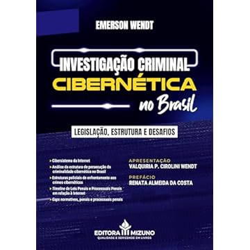 Capa do livro Investigação Criminal Cibernética no Brasil - Legislação, Estrutura e Desafios