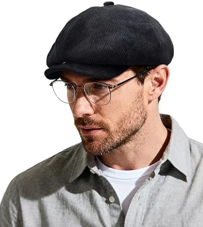 Bluelans Gatsby Flatcap - Vintage Schiebermütze In Beige