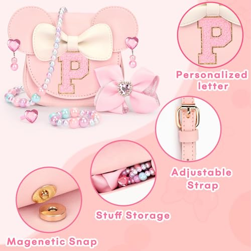 Image of mibasies Toddler Purse Gifts for Girls: 3 Year Old Girl Gifts, Girl Toys Purse Set
