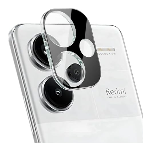 Image of ZARALA Glass Camera Lens Protector For redmi note 13 pro plus [9H Hardness] [6D Lens Protector ] [Easy Installation] Black (redmi note 13 pro plus)