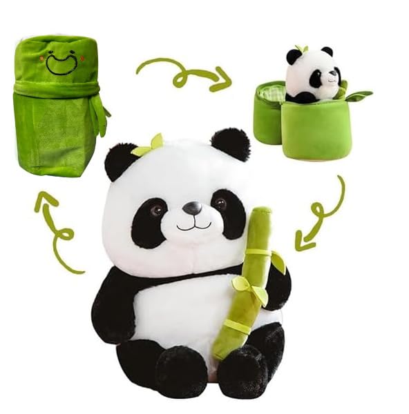 Fluffy Bee Plush Panda Stuffed Toy in Bamboo - Bamboo Panda Plush - Birthday Gift - Soft Stuffed Animal Toy - Mini Panda (B0DFX4BFCY) Amazon Price History, Amazon Price Tracker