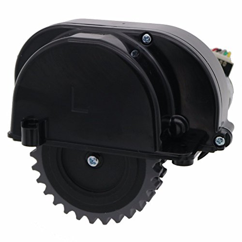 Louu Acessórios de aspirador robot peças para ilife V3 V3 X 5 V5 V5s robot rodas de aspirador motores (roda esquerda)