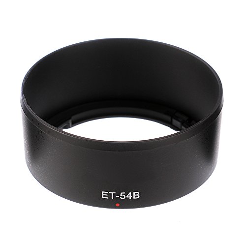 FocusFoto Bayonet Mount Lens Hood Shade Replacement for Canon ET-54B fit for Canon EF-M 55-200mm f/4.5-6.3 is STM 52mm Thread