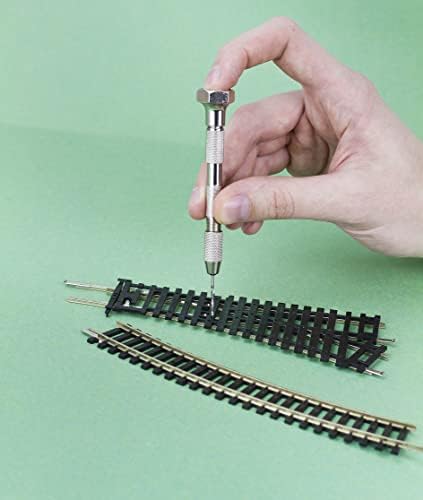 Model Craft PPV2237 / D Metal hand drill with 5 drill variants for miniatures