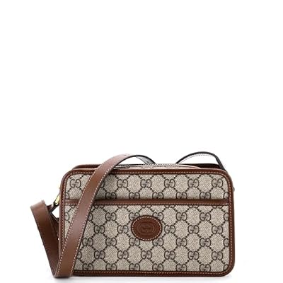 Gucci, Pre-Loved Interlocking G Patch Camera Bag Mini