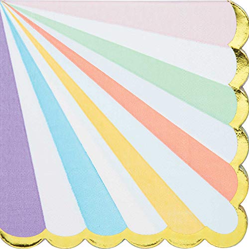 Serviettes de table pastel Creative Party épaisses et absorbantes pour buffet de fête