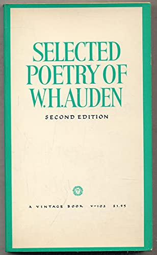 Selected poetry of W. H. Auden 0394711025 Book Cover