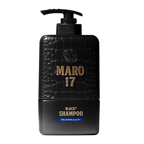 Maro17 Shampooing Black Plus soin capillaire premium flacon de 350 ml