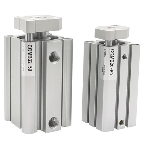 Cylindre CQMB12-5 vérin pneumatique compact double effet guidé compact - 3