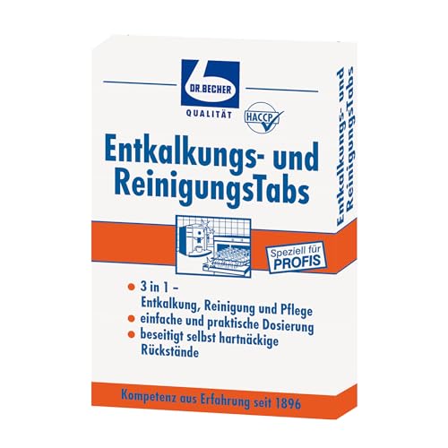 2x Dr. Becher Entkalkungs- und Reinigungs Tabs 8 stk.