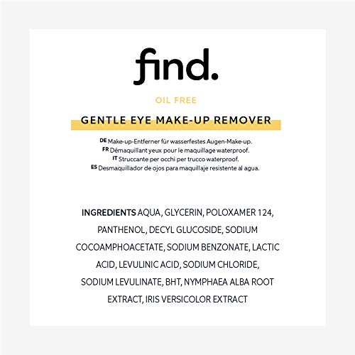Amazon Merk - Find - MAKE-UP REMOVER OIL-FREE 4x150ml - Afbeelding 6