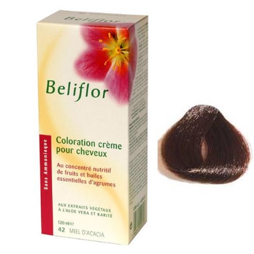 Beliflor Coloration Crème Châtain Cendré Clair N°20 135 ml