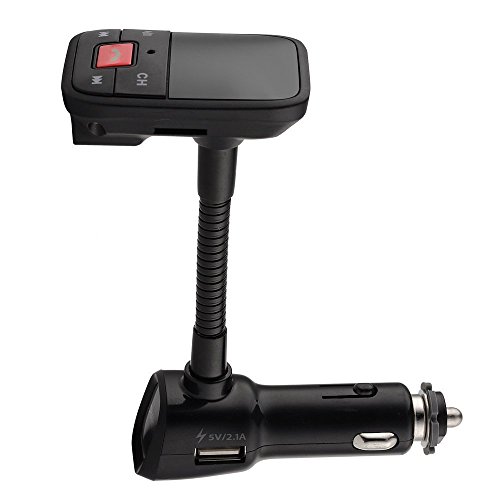 SmartEra® Transmisor de FM inalámbrica Bluetooth estéreo de automóvil y control de la música del sistema para el teléfono inteligente Samsung / Apple, PC IPAD / tabletas y otros dispositivos Bluetooth