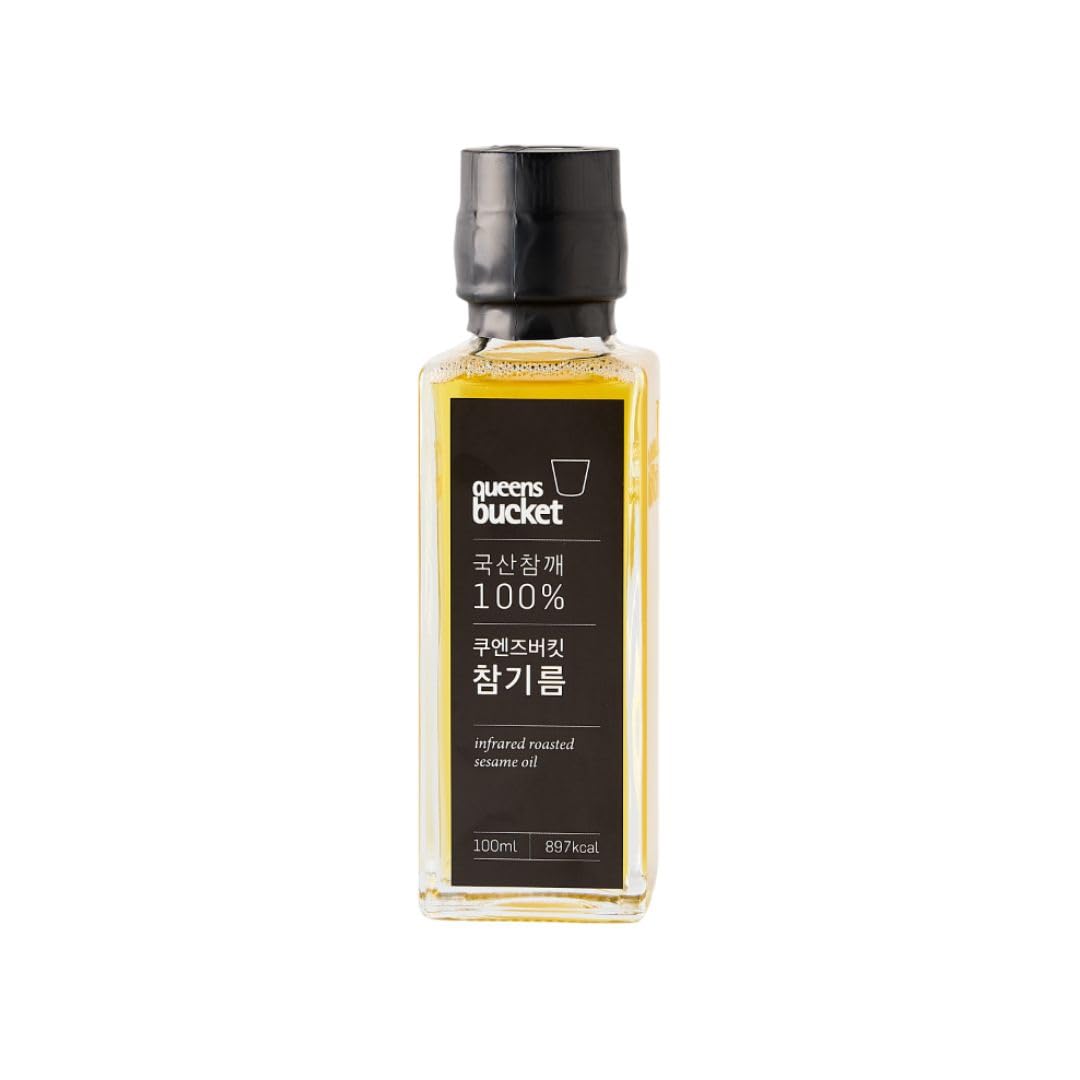 Amazon | 【Queensbucket/クイーンズバケット】低温圧搾 ごま油 100ml