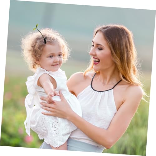 Pinces à cheveux kawaii légères et sécurisées en forme de pousses - 2