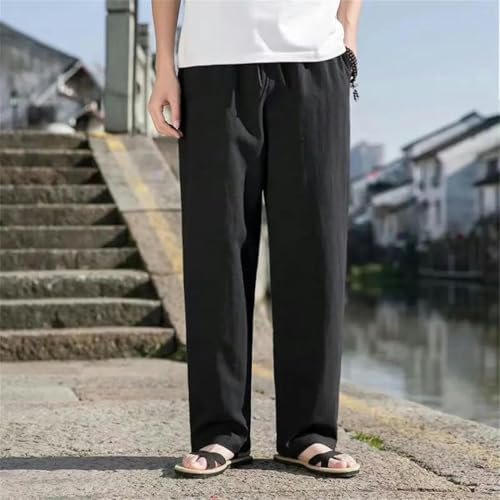 Shorts de randonnée pour hommes été décontracté style chinois en coton - 2