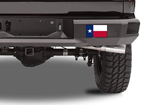 Image of Rogue River Tactical Texas State Flag Sticker Car Decal Bumper Sticker Lone Star Truck Window (3x5 Inch)