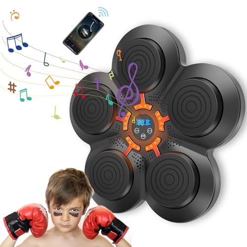 Machine de boxe musicale murale Bluetooth avec écran LED pour le sport chez soi