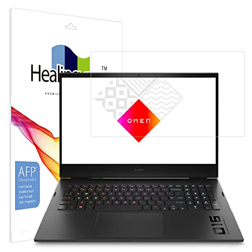 Healingshield XLV[tیtB Screen Protector Oleophobic AFP Clear Film Compatible with HP Omen 16 2021