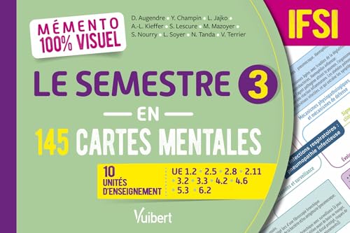 Le semestre 3 en 145 cartes mentales IFSI: 10 unités d'enseignement - -6%