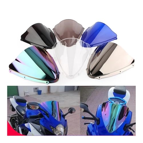 Bulle Pare-Brise Double Bulle pour Moto GSX-R 600 750 K8 2008-2010