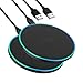 15W Wireless Charger, Induktive Ladestation für iPhone 17/16/15/14/13/12/Pro/Max/P... AirPods, Induktions Kabelloses Ladegerät für Samsung Galaxy S25/S23/S22/S21/S20/Note 20, 2 Pack