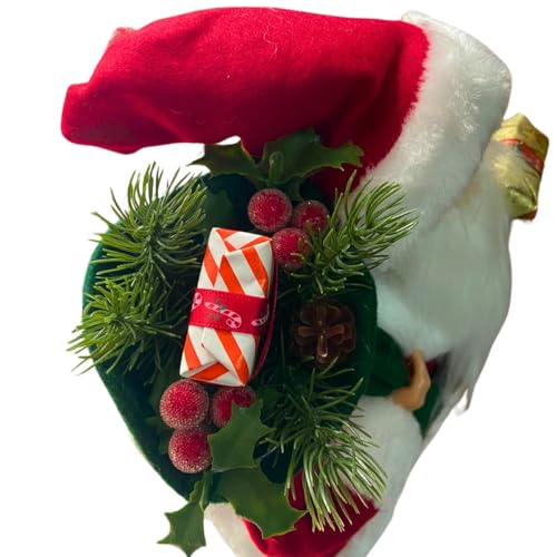 Papai Noel Decoração de Natal, Boneco Decorativo, Enfeite Natalino, 40 cm de Altura