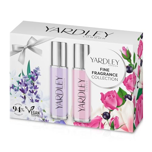 Yardley London Classics Mini Fragrance Collection Set | Perfume Set with English Lavender and Rose Fragrance, Floral Elegant Scents, Travel Friendly, Vegan, 94% Natural - Image 3
