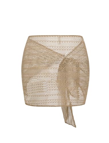 Image of ZAFUL Boho Beach Cover Ups for Women Sarong Coverups Sheer Bikini Chiffon Wraps Skirts for Swimwear