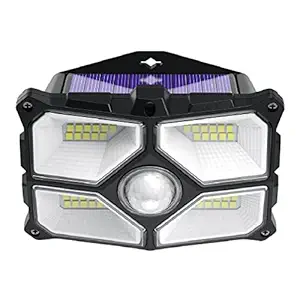 BK 10 IMPORT & EXPORT Solar Light with 40 LED & Solar Motion Sensor for Outdoor Purpose.(Plastic, Black)