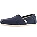 TOMS Navy Canvas Women's Classic 001001B07-NVY (Size: 8)