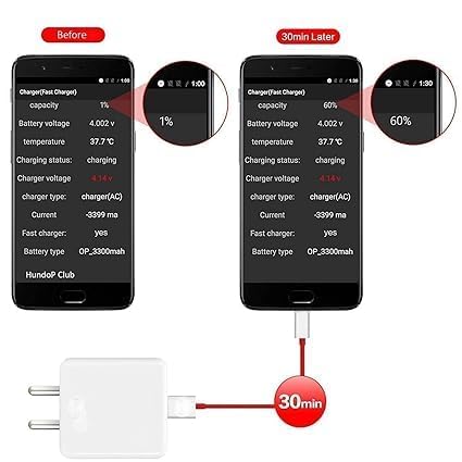 Image of Original 65W Compatible Data Sync Fast Charging Cable Supports Dash /Warp Charging for All Type-C Devices [Cable] (VIP-79)