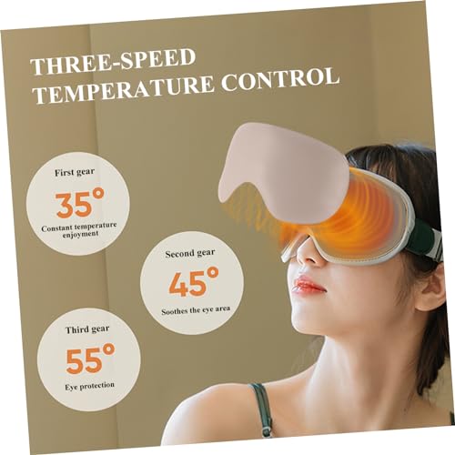 Masque électrique pour les yeux cache-oeil chauffant rechargeable USB - 7