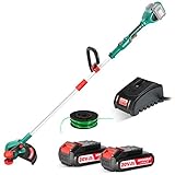 HYCHIKA BETTER TOOLS FOR BETTER LIFE Cordless String Trimmer/Edger 40V Max, 14-inch Cutting Width, 2...