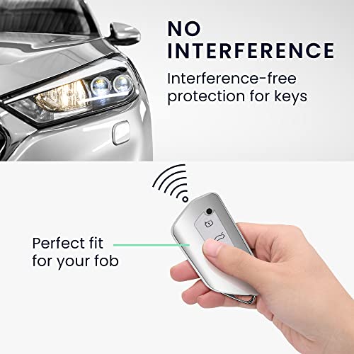 Kwmobile Cover copri-chiave compatibile con VW