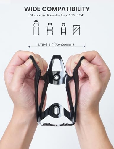 Lamicall Bike Water Bottle Holder – 1.2 Oz Ultralight &