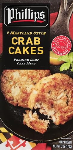 Phillips Maryland Style Crab Cakes, 2 count
