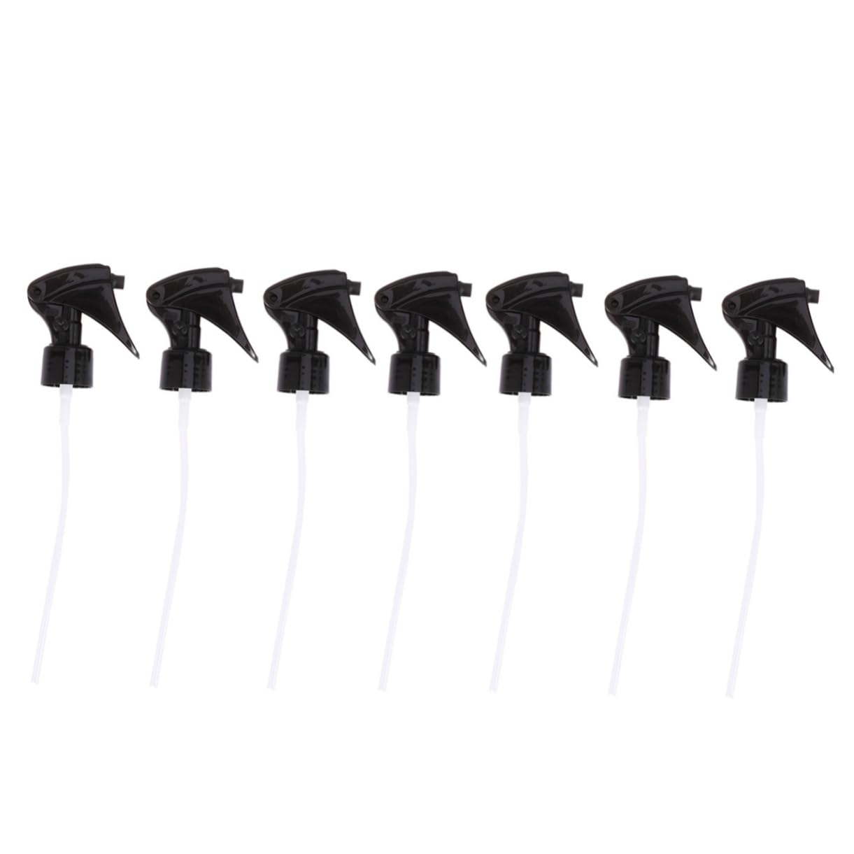 MERRYHAPY Mist Stream Trigger Sprayer Nozzles Replacement Black Plastic Nozzle Tops for Spray Bottles