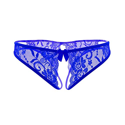 Lingerie crotchless en dentelle fine et douce taille S - 6