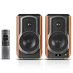 Edifier S1000W WiFi Audiophile Active Bookshelf 2.0 Speakers, 120W RMS Wireless HiFi Bluetooth Sound System Works with Alexa, Optical/RCA x 2 Coaxial, Supports AirPlay 2, Spotify Tidal Connect- Pair