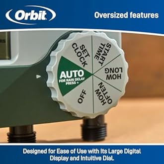 Orbit 3-Outlet Programmable Hose Faucet Timer