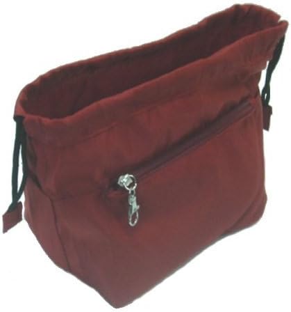 Tapp Collections Premium Nylon Purse Insert Organizer - Red