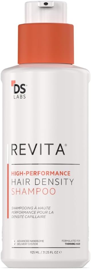 DS Labs For Men & Women Revita Shampoo - Scalp Refreshing Cleanse for Fuller Looking, Volumizing, Lightweight Hydration, Sulfate & Silicone Free, Color Safe, 925 mL