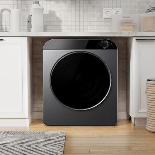 Sèche-linge mural compact avec tambour en acier inoxydable et chauffage PTC