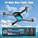 Drone with Camera, Drones for Adults and Beginners, 1080P HD FPV Foldable Mini Drones for Kids, with 2 Batteries, Carrying Case, Trajectory Flight, Gravity Control, One-Key Takeoff/Landing, 360° Flip, Toys for Gift