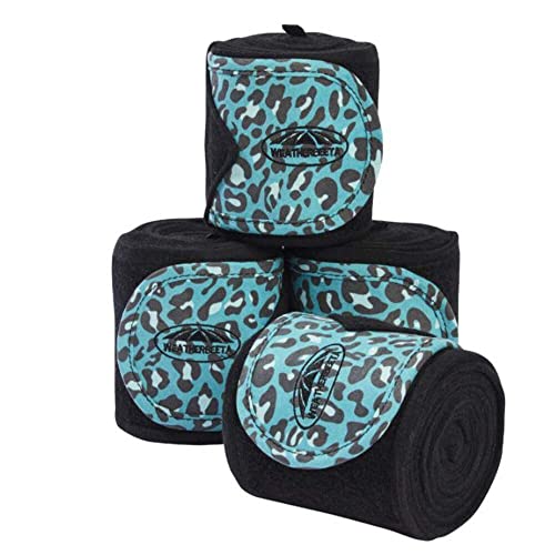 Bandages pour chevaux Weatherbeeta turquoise protection membre équidé