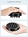 HEETA Scalp Massager Hair Growth 2-Pack, Soft Silicone Scalp Scrubber Shampoo Brush for Exfoliation Dandruff Removal Head Massage Stress Relax, Wet & Dry Use for Women Men Thick Thin Curly Hair Care