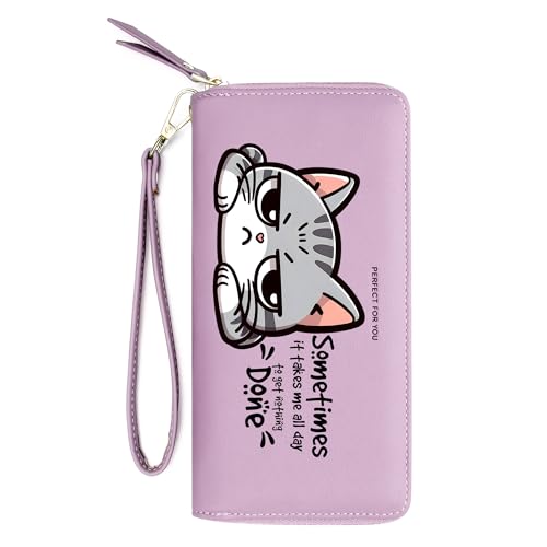 OIDERY Cute Animal Customized Wallets for Ladies,Birthday Gift,Holiday Gift,Commemorative Gift for Lover,Parents,Grandparent,Friend 1304m