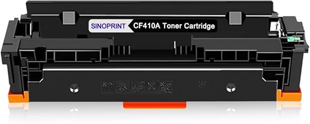 SINOPRINT CF410A CF410X Compatible HP 410A 410X Toner Cartridge for HP Color Laserjet Pro MFP M477fdw M477fdn M477fnw M452dn M377dw M452dw M452nw Printer HP410A HP410X (1 Black)