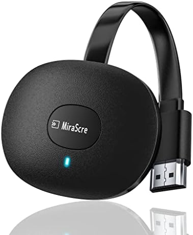 Wireless HDMI Display Adapter, 4K HDMI Screen Mirroring Display Dongle Wifi HDMI Adapter Connector Support Miracast/ DLNA/ Airplay for Android/i-OS/Windows/Mac OS/HDTV/Monitor/Projector
